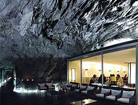 Seminar- und Erlebnishotel La Claustra in der ehemaligen Artilleriefestung im Gotthardmassiv.